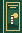 A green cloth book with a lighthouse